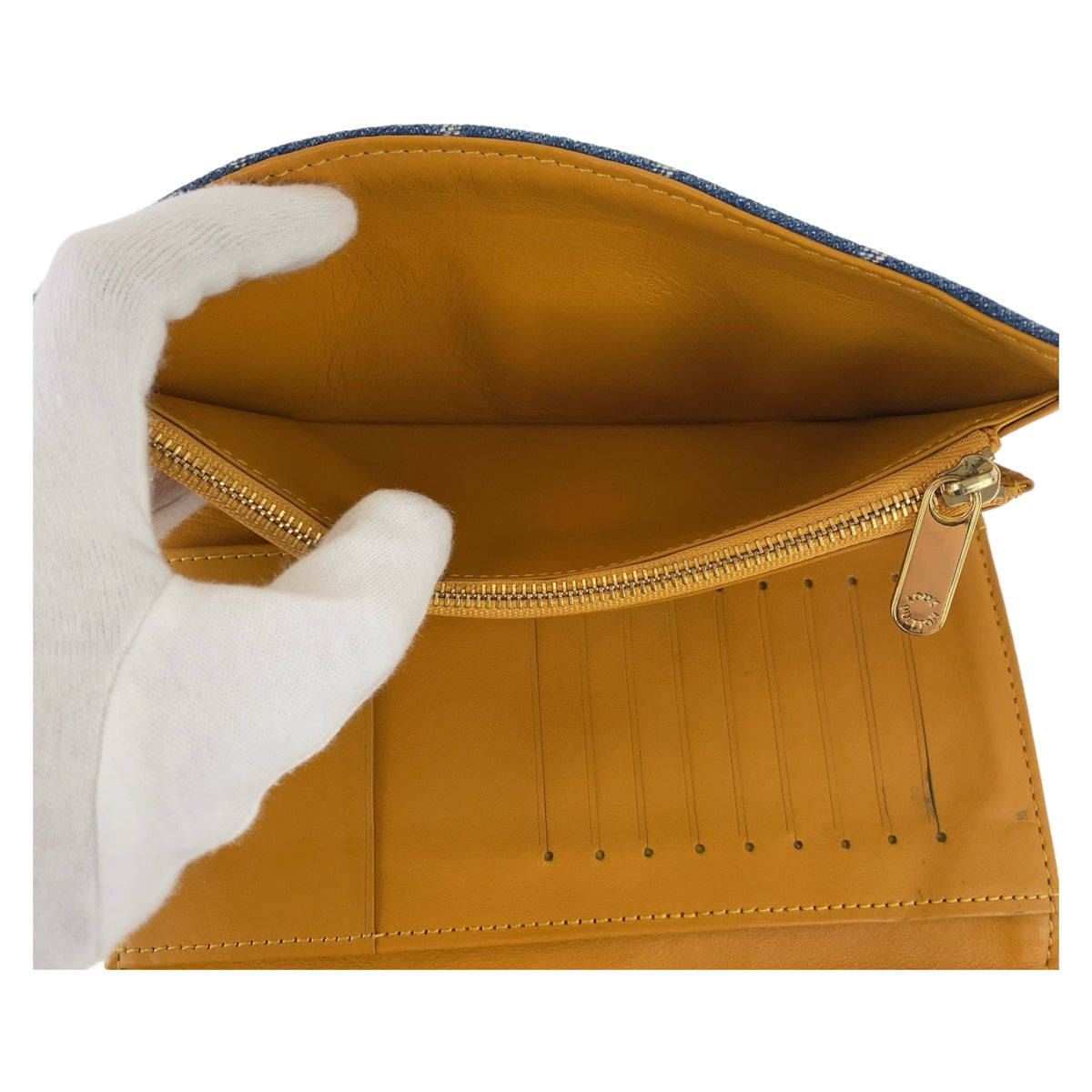Louis Vuitton Denim Amelia Long Wallet M95511