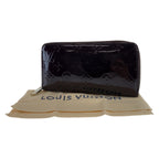 Louis Vuitton Vernis Zippy Wallet Amarante M93522