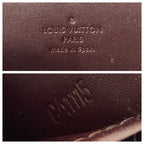 Louis Vuitton Vernis Zippy Wallet Amarante M93522