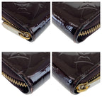 Louis Vuitton Vernis Zippy Wallet Amarante M93522
