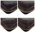 Louis Vuitton Vernis Zippy Wallet Amarante M93522