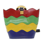 CELINE Shoulder Bag Leather Multicolor  40961