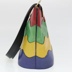 CELINE Shoulder Bag Leather Multicolor  40961