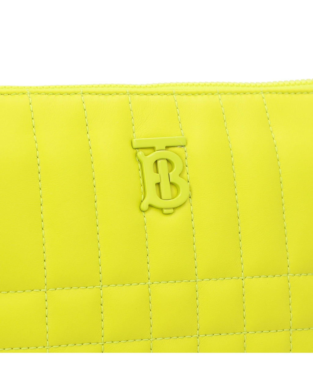 Burberry Quilted Leather Crossbody Bag Women Yellow | Yellow Messenger Bags