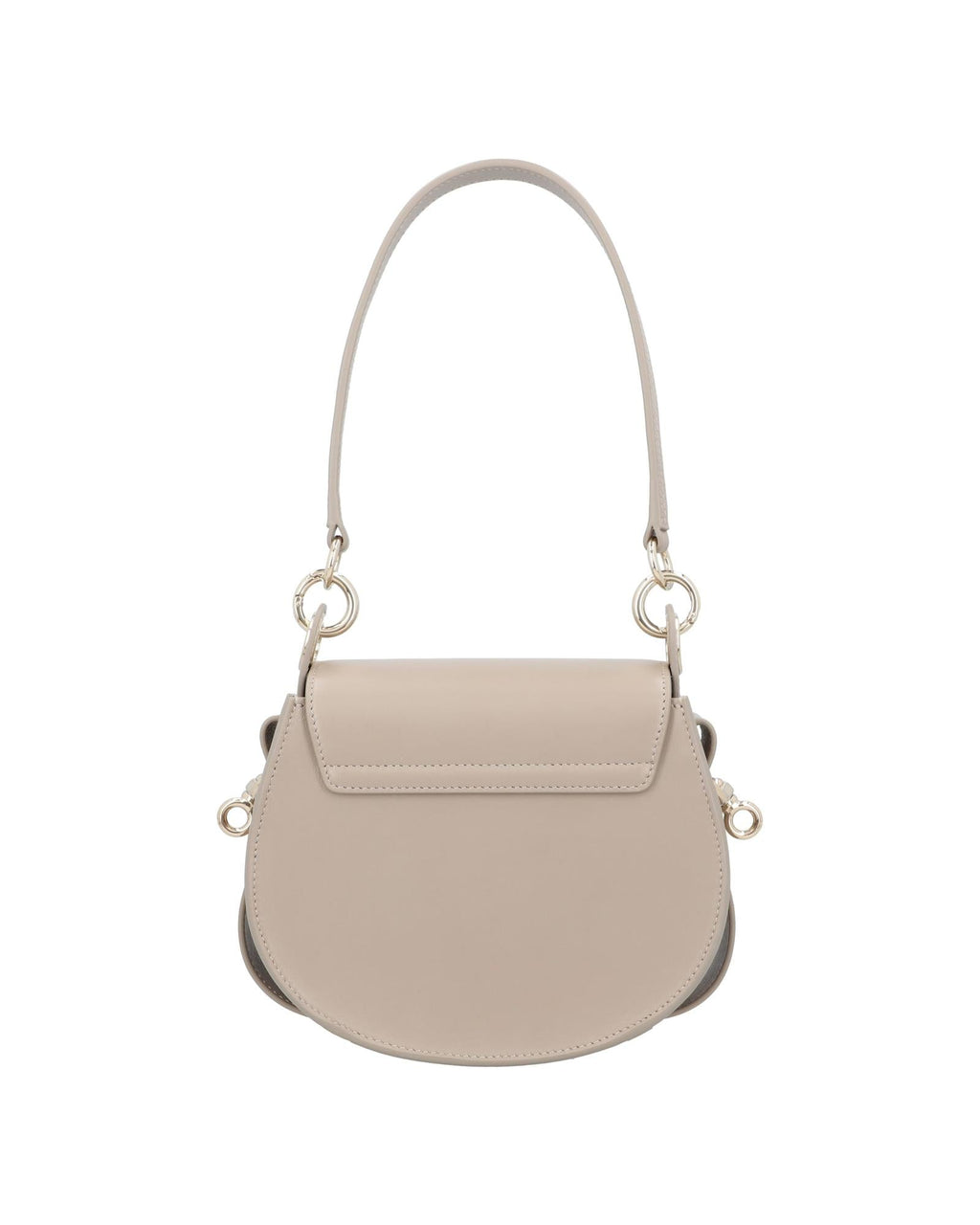 Chloe Tess Small Leather Shoulder Bag Women Grey | Grey Messenger Bags