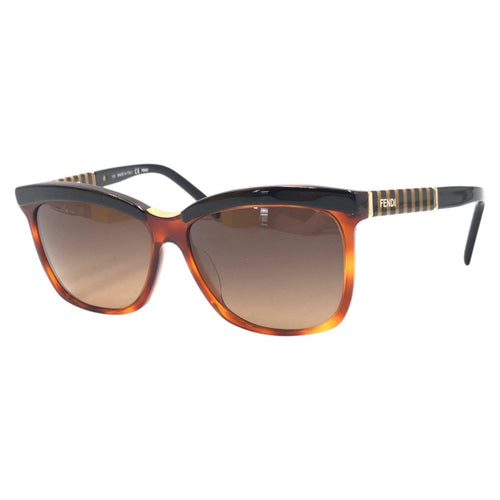 Fendi Brown Plastic Sunglasses FS5281