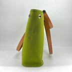 Hermes Green Canvas Cabag Elan PM Bag