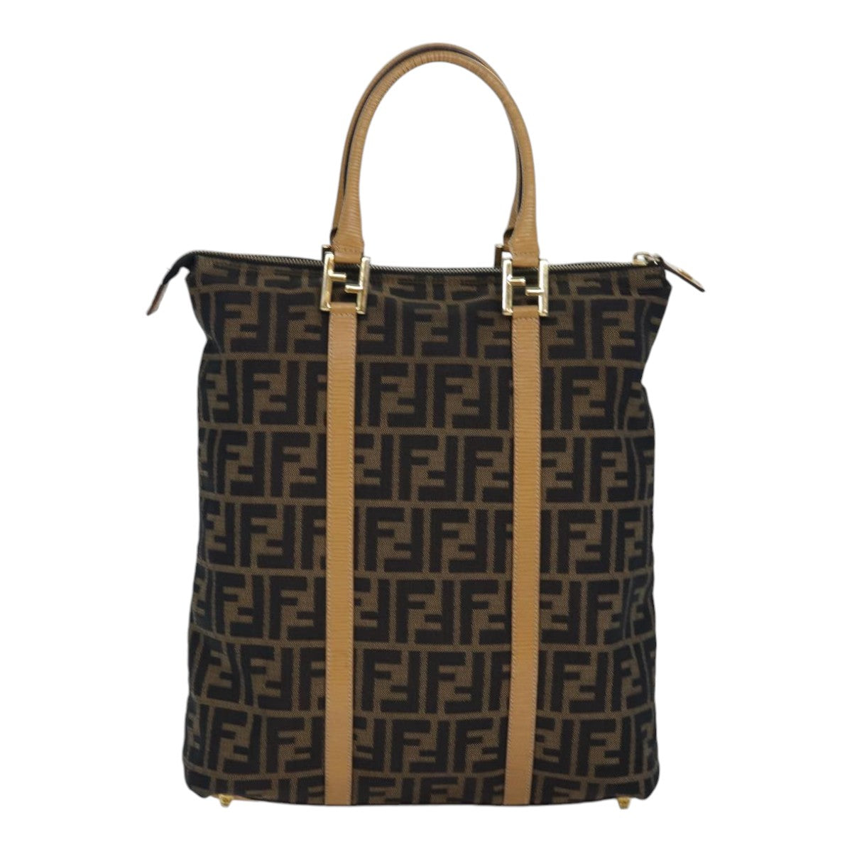 Fendi Zucca  Canvas Handbag ()