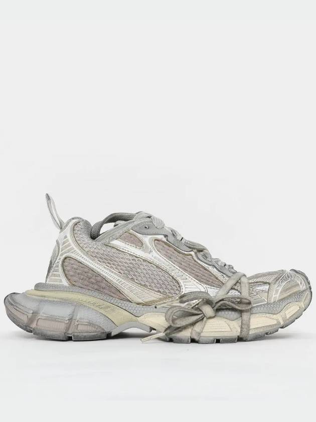 Balenciaga 3XL Mesh Panel Low Top Sneakers Grey