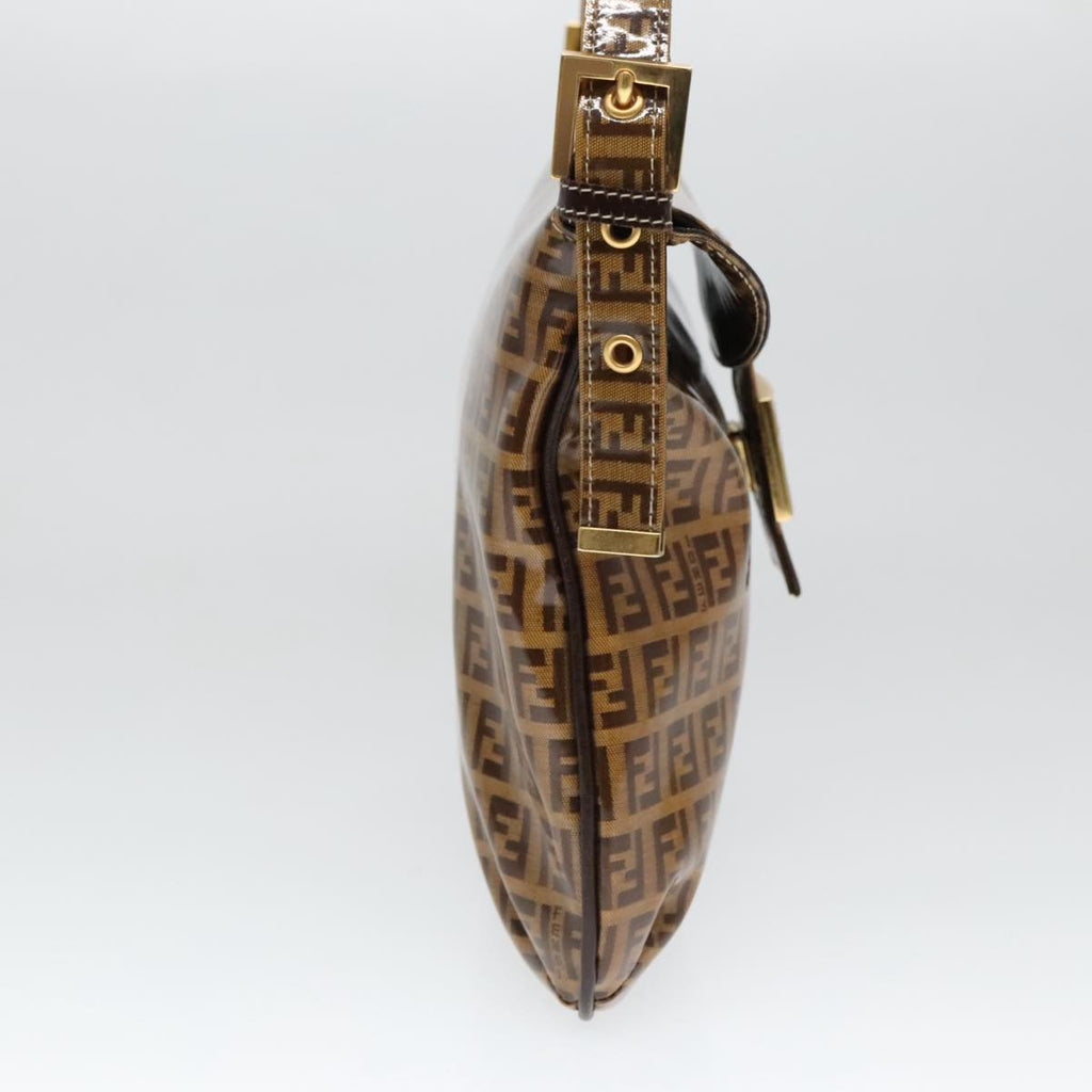 Fendi Baguette  Canvas Shoulder Bag ()