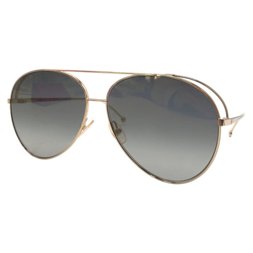 Fendi Gold Black Metal Sunglasses FF0286/S