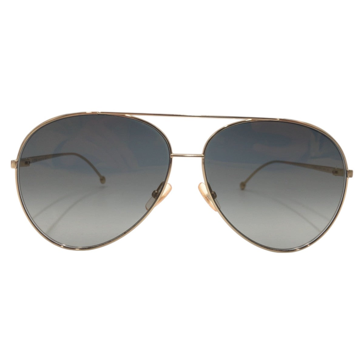 Fendi Gold Black Metal Sunglasses FF0286/S