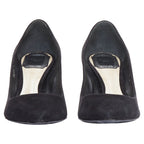 Christian Dior Essence Suede Leather Curved Heel Pumps
