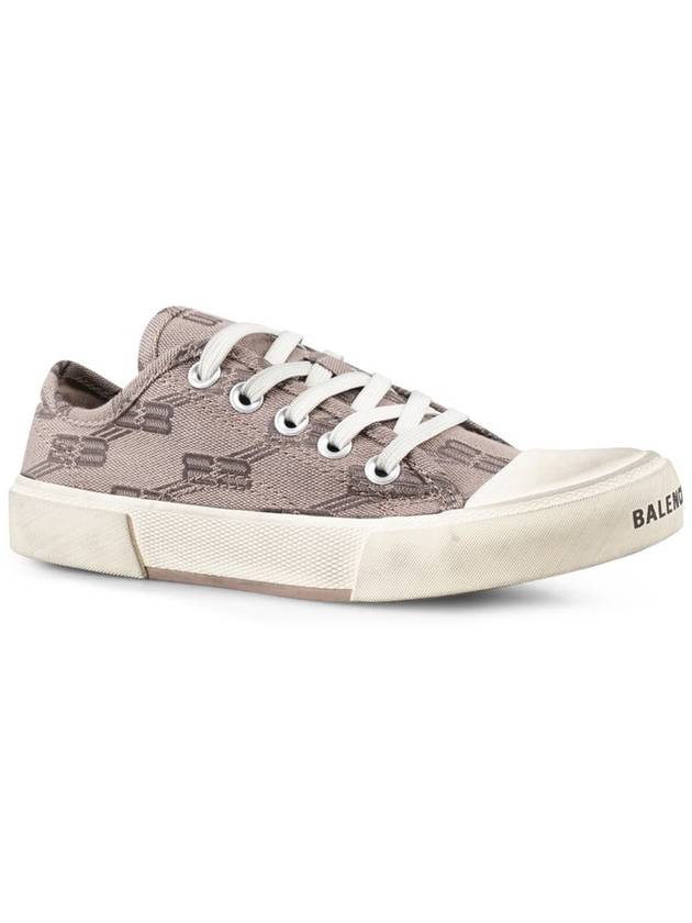 Balenciaga BB Monogram Low-Top Sneakers Grey