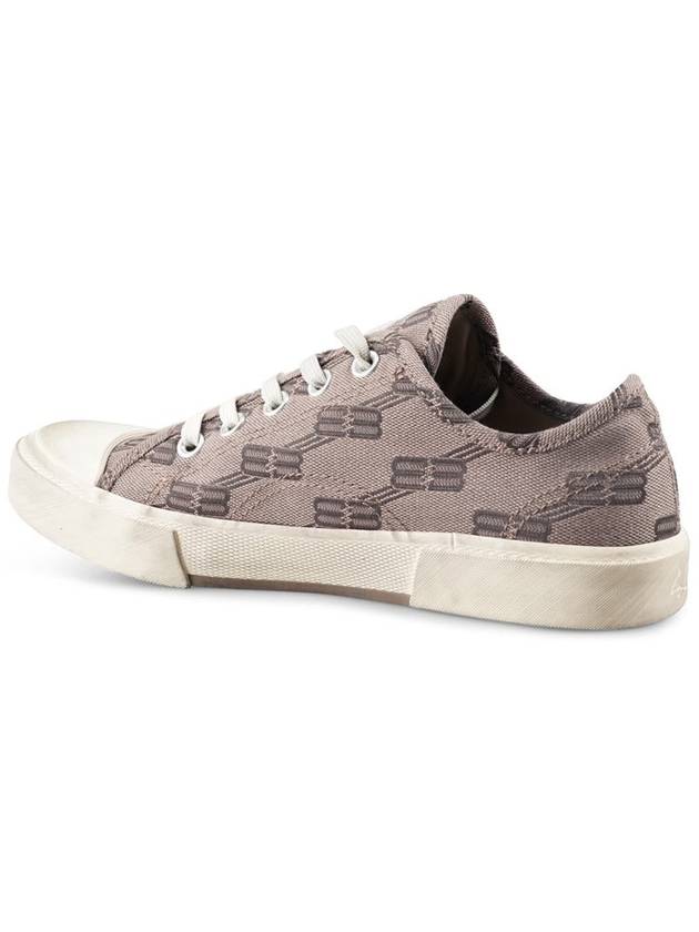 Balenciaga BB Monogram Low-Top Sneakers Grey