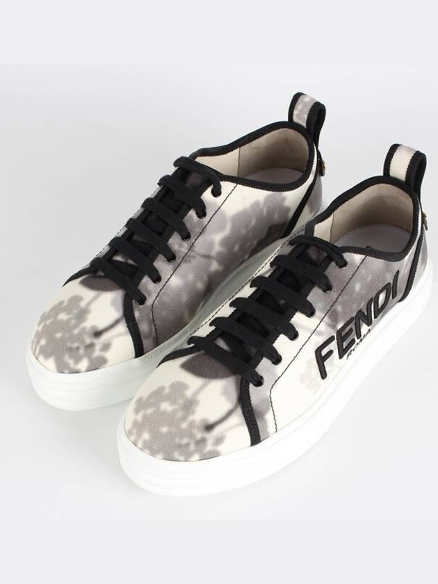 Fendi Floral Rise Minimalist Platform Sneakers 41 260
