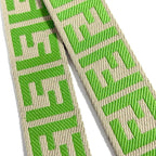 Fendi Canvas Leather Metal Strap ()