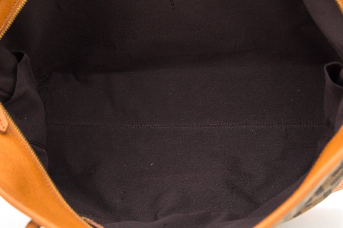 Fendi Brown Zucca Canvas Tote