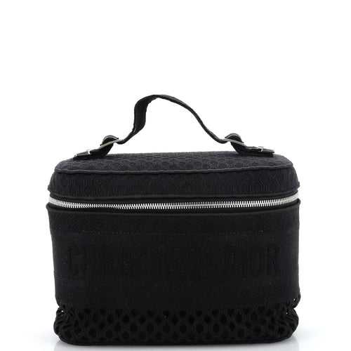 Dior DiorTravel Vanity Case Cannage Embroidered Canvas
