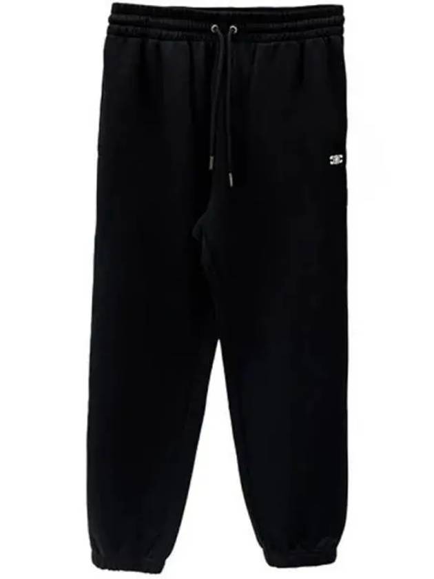 CELINE Triomphe Embroidered Track Pants Black
