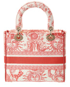 Dior Lady D-Lite Medium Canvas Tote