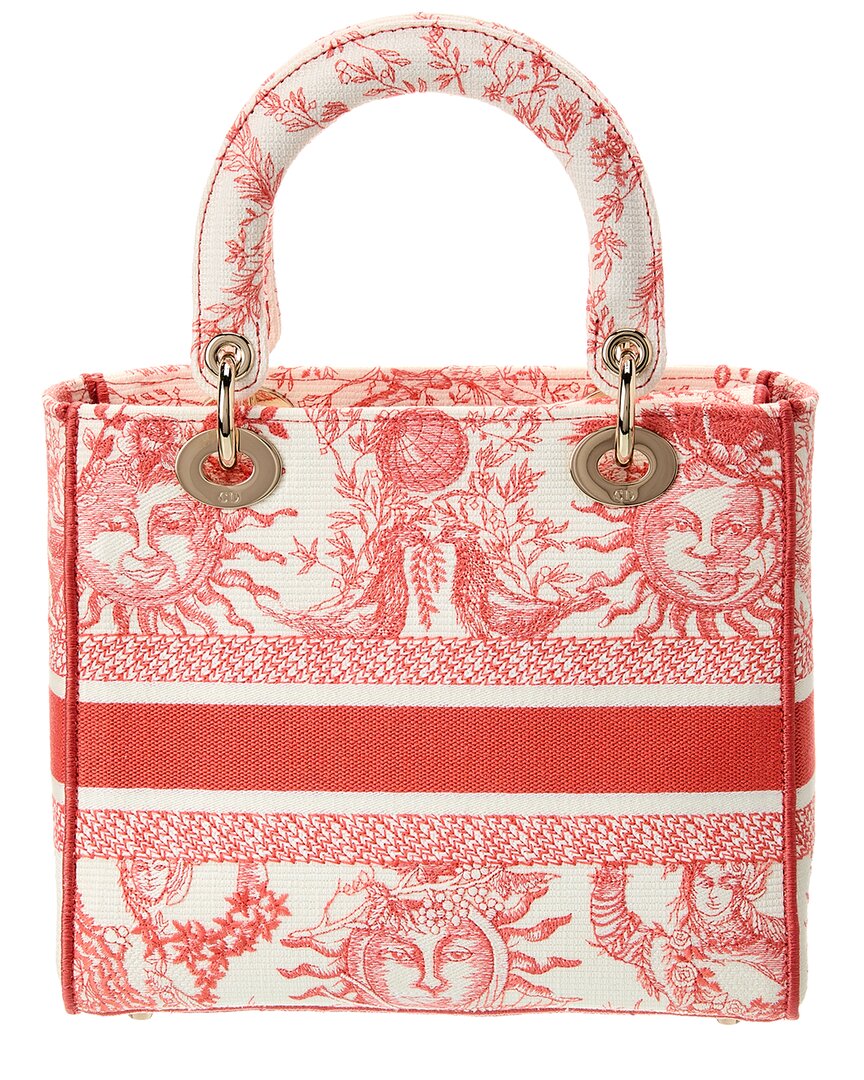 Dior Lady D-Lite Medium Canvas Tote