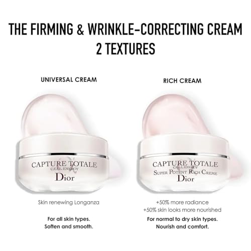 Dior Capture Totale C.E.L.L. Energy Firming & Wrinkle-Correcting Cream, 1.7 Ounce