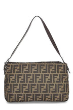 Fendi,  Brown Zucca Canvas Shoulder Bag, Brown