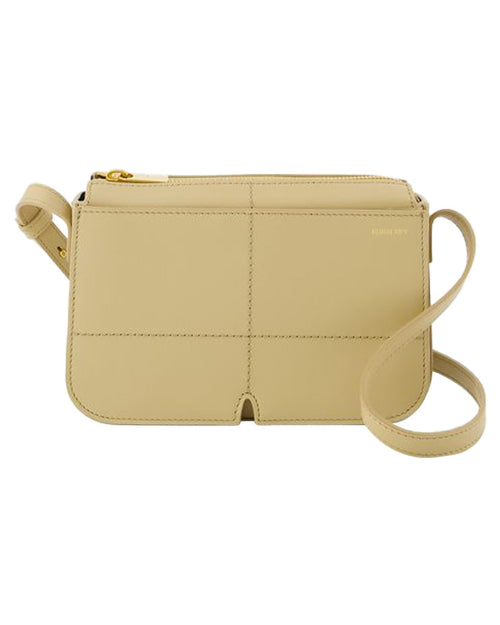 Burberry Leather Crossbody Bag Quilted Design Women Brown | Beige Messenger Bags