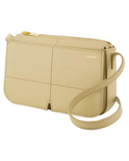 Burberry Leather Crossbody Bag Quilted Design Women Brown | Beige Messenger Bags