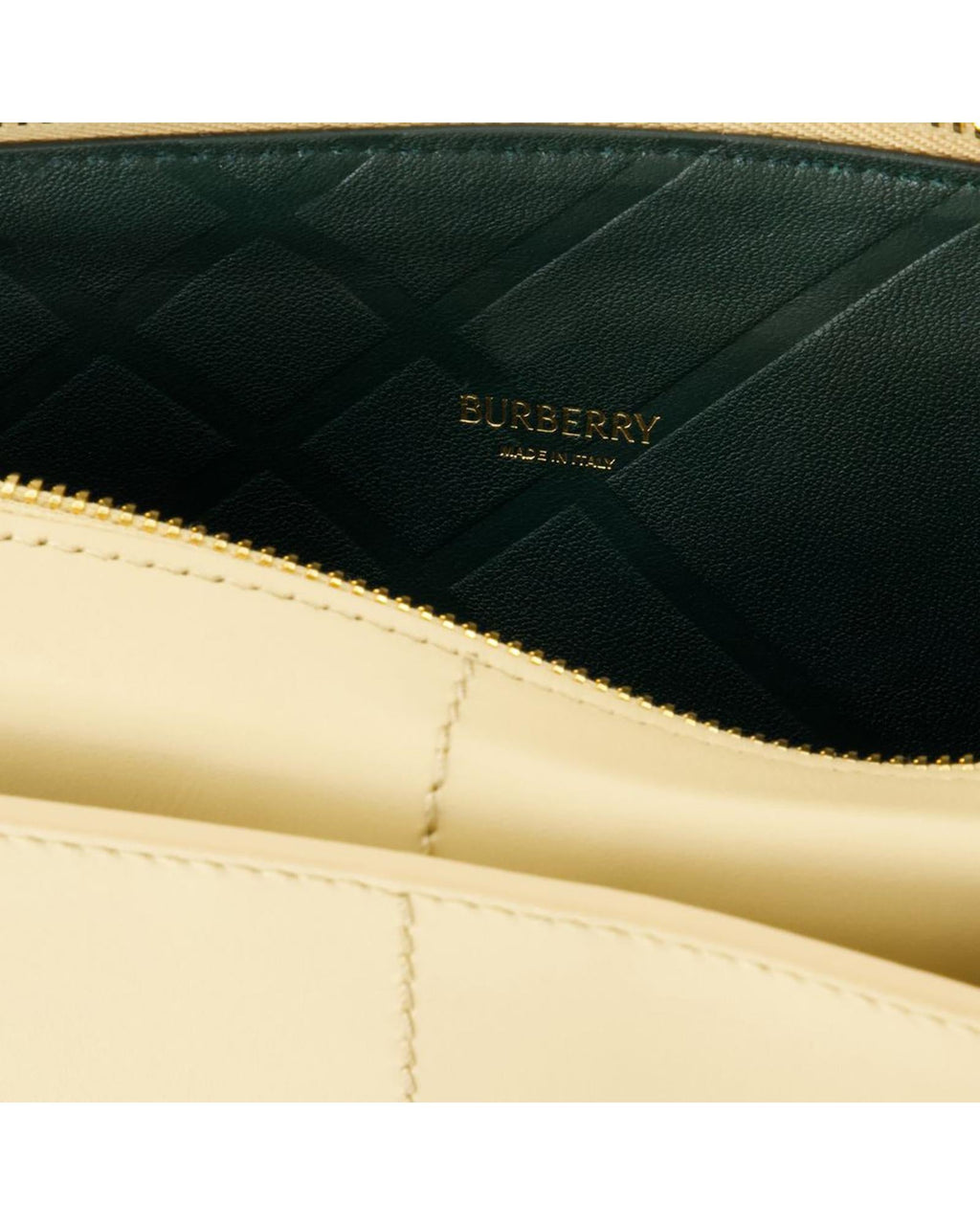 Burberry Leather Crossbody Bag Quilted Design Women Brown | Beige Messenger Bags