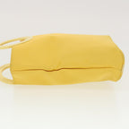 CELINE Hand Bag Nylon Yellow  42583
