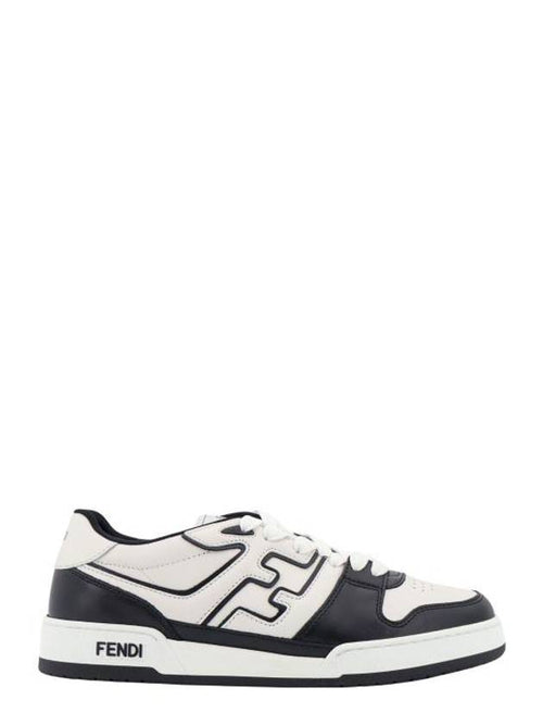 Fendi Match Low Top Sneakers Black