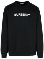 Burberry Logo Print Sweatshirt Black
