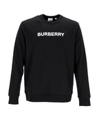 Burberry LogoEmbroidered Sweatshirt Men Black | Black Sweatshirts & Hoodies