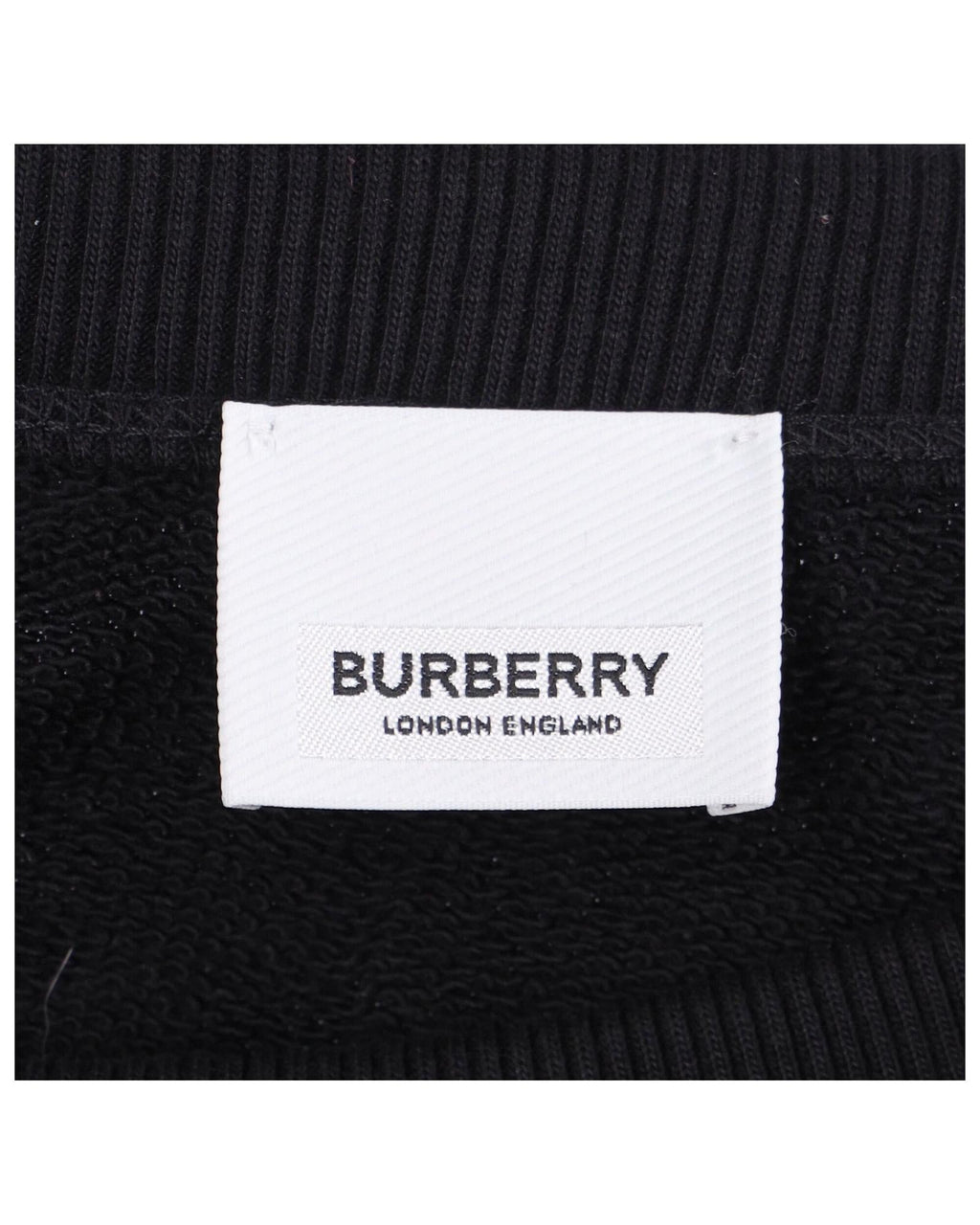 Burberry LogoEmbroidered Sweatshirt Men Black | Black Sweatshirts & Hoodies