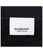 Burberry LogoEmbroidered Sweatshirt Men Black | Black Sweatshirts & Hoodies