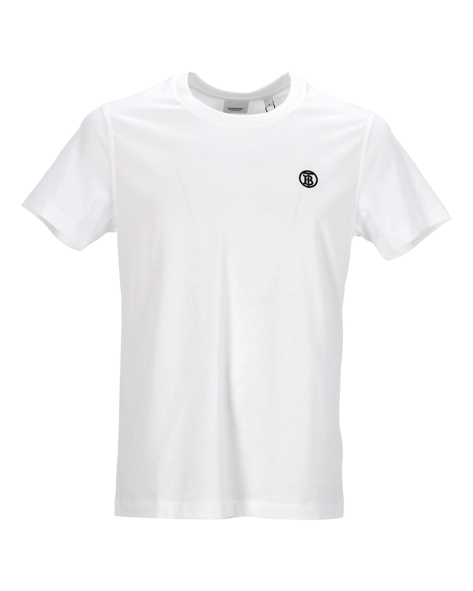 Burberry Cotton TShirt Classic Logo Men White | White Singlets