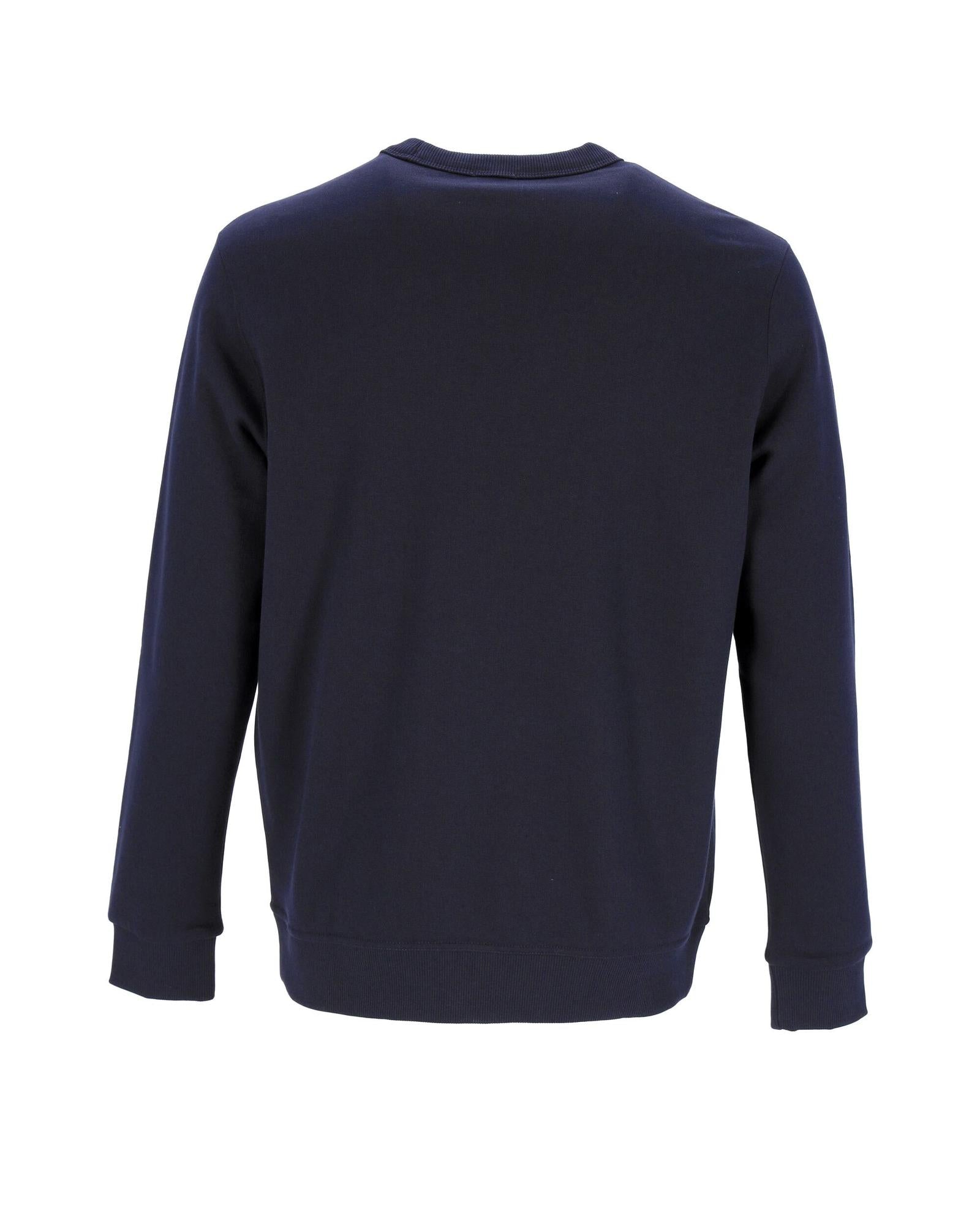 Burberry Crew Neck Sweatshirt Men Blue | Blue Sweatshirts & Hoodies