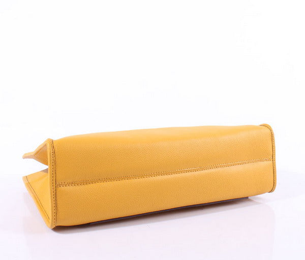 Hermes Briefcases 6008 Unisex Briefcase Yellow