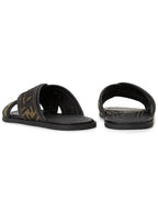 Fendi FF Logo Slipper Brown