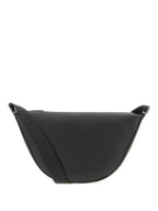Fendi Roma Melon Small Leather Tote Bag Black