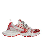 Balenciaga 3XL Low Top Sneakers White Red