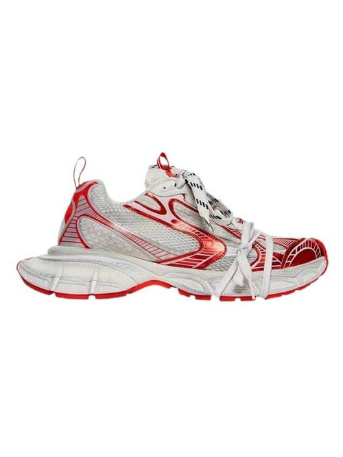 Balenciaga 3XL Low Top Sneakers White Red