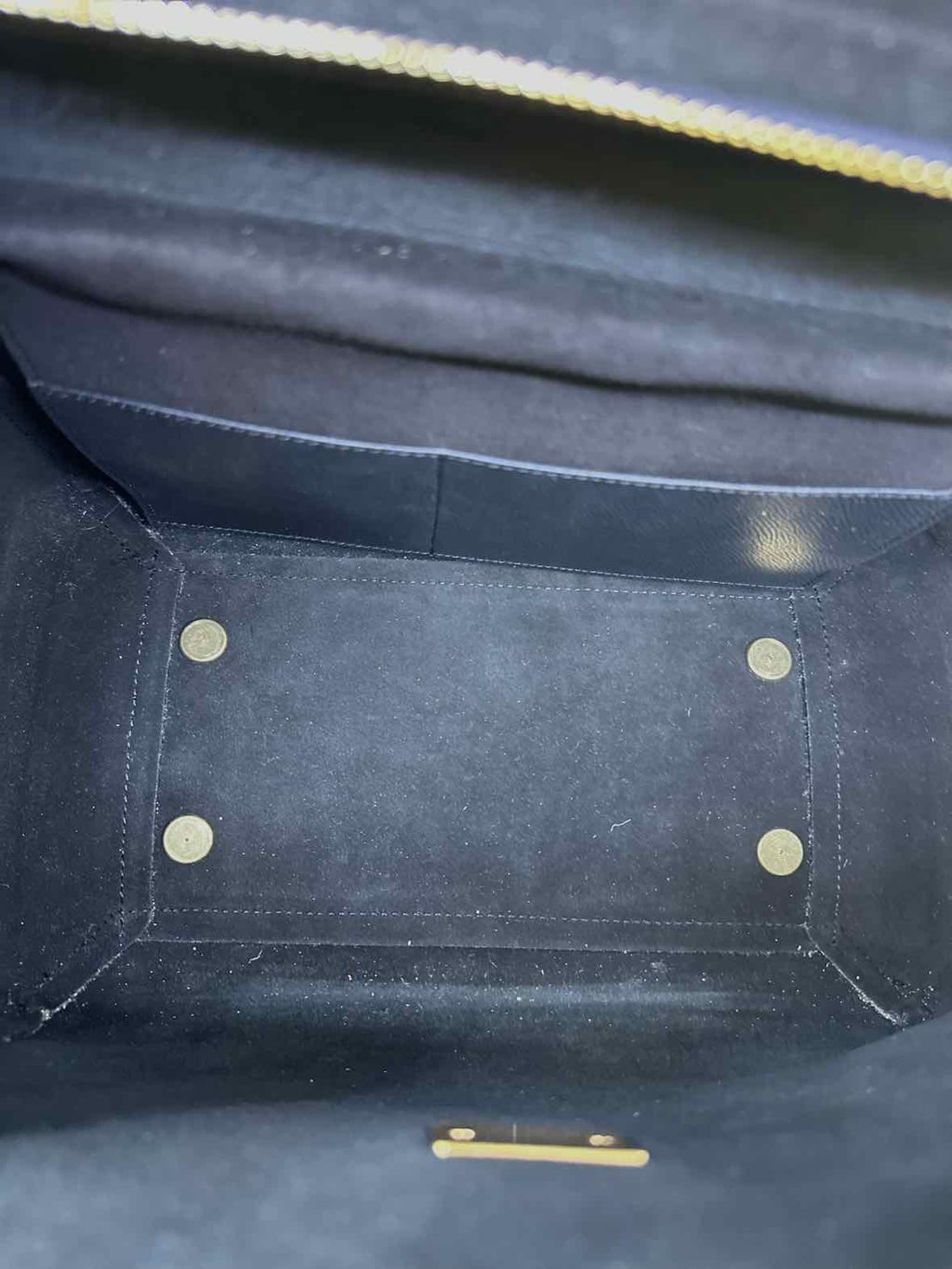 CELINE Belt Bag Black Leather Solid Handbag