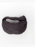 Bottega Veneta Jodie Intrecciato Small Tote Bag Brown