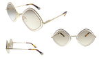 Chloe CE165S Gold Rectangle Sunglasses