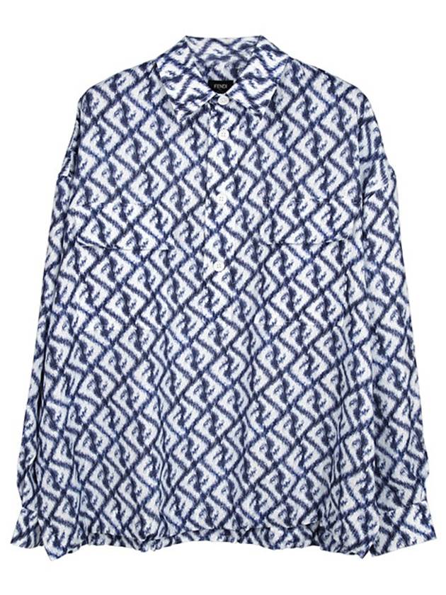 Fendi Linen Long Sleeve Shirt