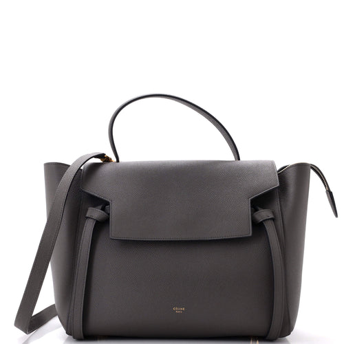 Celine Belt Bag Textured Leather Mini