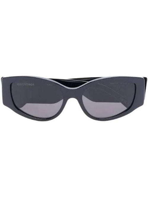 Balenciaga Eyewear Logo Print Square Frame Sunglasses BB0258S
